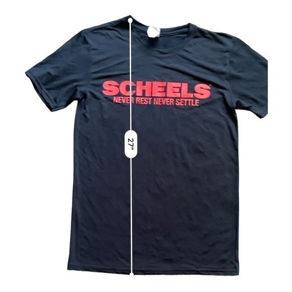 GILDAN casual graphic jersey T-shirt black NWOT women’s S - Picture 11 of 14